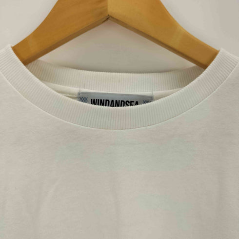 ウィンダンシー WIND AND SEA Martin Whatson x WDS Recycled Fishing Net Nylon Heart S/S Tee メンズ JPN:L