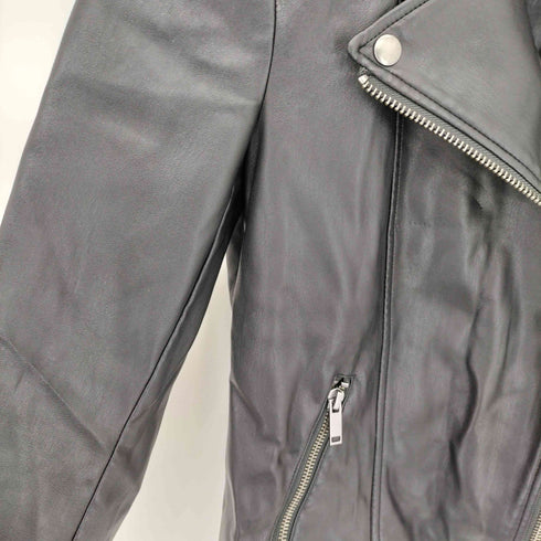 ギャップ Gap フェイクレザー ダブルライダースジャケット レディース XXS