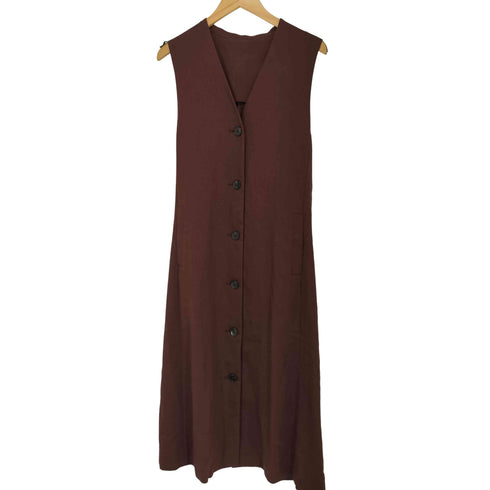 プラステ PLST レーヨンリネンジレワンピース レディース JPN:M