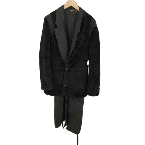 コムデギャルソンオムプリュス COMME des GARCONS HOMME PLUS 19AW Eco Fur Layered Coat フェイクファーレイヤードコート メンズ JPN:XS