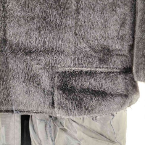 コムデギャルソンオムプリュス COMME des GARCONS HOMME PLUS 19AW Eco Fur Layered Coat フェイクファーレイヤードコート メンズ JPN:XS