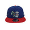 ニューエラ NEW ERA 9FIFTY フロント刺繍6パネルスナップバックキャップ メンズ
