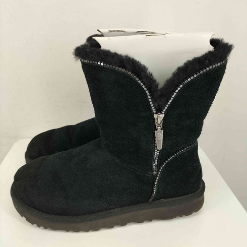 アグ UGG サイドジップムートンブーツ レディース 25