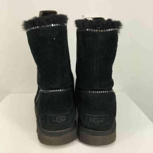 アグ UGG サイドジップムートンブーツ レディース 25
