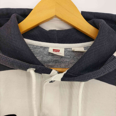 リーバイス Levis Thermal Rugby Hoodie Sweatshirt サーマルラグビーフーディー メンズ import:M