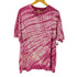 COLLEGE WARE 90S USA製 シングルステッチ タイダイ染め グラフィック S/S クルーネック Tシャツ メンズ import:L