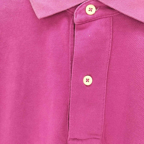 トミーヒルフィガー TOMMY HILFIGER 40's Two Ply Cotton S/S 鹿の子 ポロ シャツ メンズ import:XL