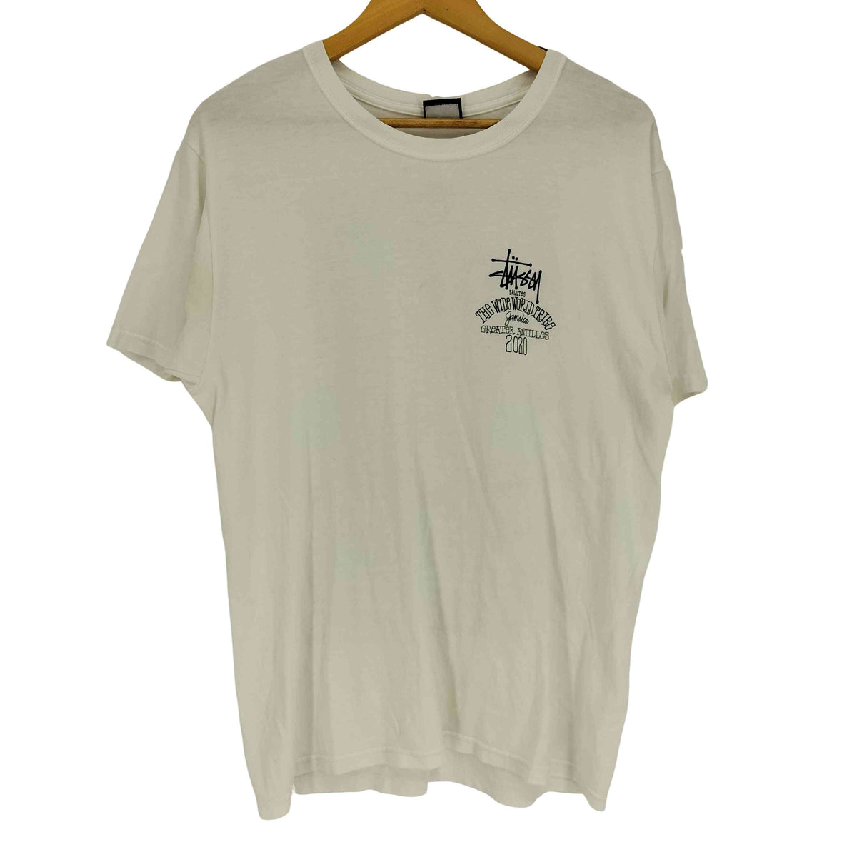 ステューシー Stussy メキシコ製 1980 2020 WORLD TRIBE 両面プリント 