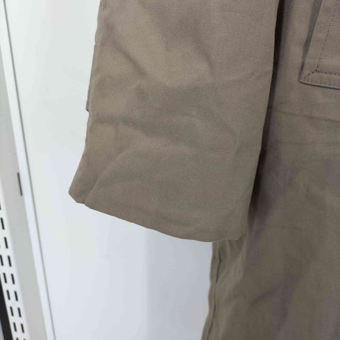 ロンドンフォグ LONDON FOG 70-80S maincoats 白金タグ 65/35 ポリ コットン 裏地 キルティングライナー付き ステンカラー コート バルマカーン コート メンズ 46 EX-LONG