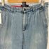 トミーヒルフィガー TOMMY HILFIGER 00S 裏地スレーキ ストライプ 2タック ワイド テーパード デニム パンツ メンズ 32/30