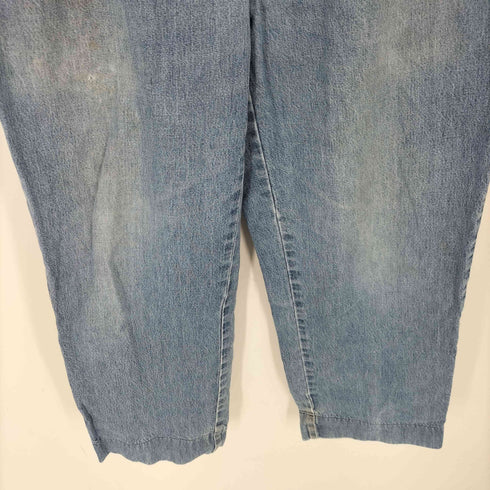 トミーヒルフィガー TOMMY HILFIGER 00S 裏地スレーキ ストライプ 2タック ワイド テーパード デニム パンツ メンズ 32/30