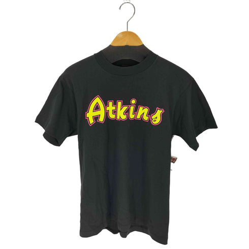 90S SCREEN STARS BEST ボディ USA製 Atkins フチカラー プリント Tシャツ メンズ import:L