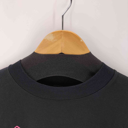 90S SCREEN STARS BEST ボディ USA製 Atkins フチカラー プリント Tシャツ メンズ import:L