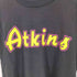 90S SCREEN STARS BEST ボディ USA製 Atkins フチカラー プリント Tシャツ メンズ import:L