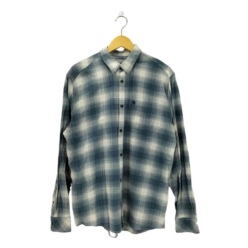カーハートワークインプログレス Carhartt WIP L/S Deaver Shirt マドラスチェック ワンポイントロゴ刺繍 フランネルシャツ メンズ L