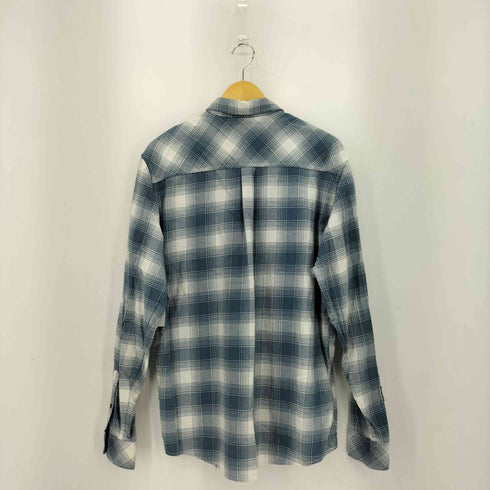 カーハートワークインプログレス Carhartt WIP L/S Deaver Shirt マドラスチェック ワンポイントロゴ刺繍 フランネルシャツ メンズ L