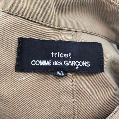 トリココムデギャルソン tricot COMME des GARCONS AD2009 玉蟲 ショート トレンチ ジャケット コート レディース JPN:M
