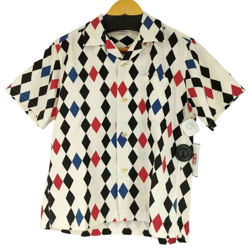 Star of Hollywood ダイヤモンド柄 S/S 開襟シャツ メンズ import:S