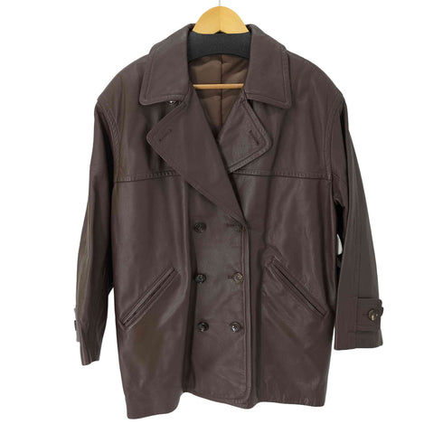 メルローズ MELROSE 牛革 レザー カーコート メンズ