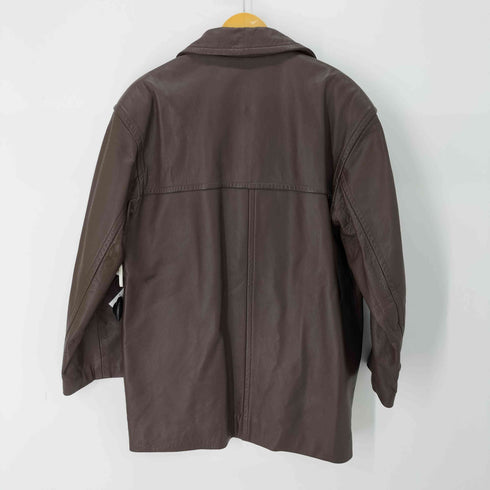 メルローズ MELROSE 牛革 レザー カーコート メンズ