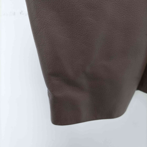 メルローズ MELROSE 牛革 レザー カーコート メンズ