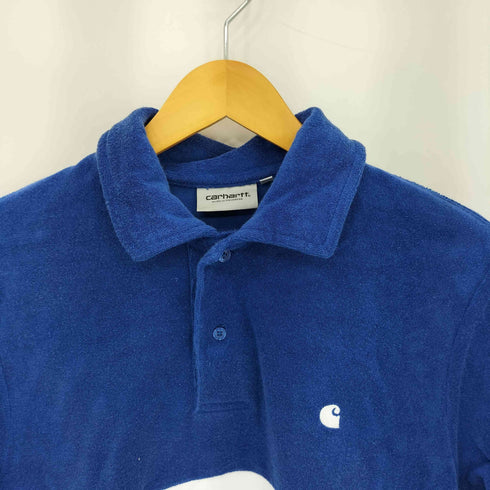 カーハートワークインプログレス Carhartt WIP S/S BAYLEY POLO パイル地 ベイリー 半袖ポロシャツ メンズ M