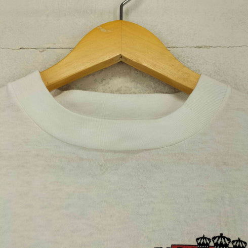 フルーツオブザルーム FRUIT OF THE LOOM 90s USA製 袖裾シングル TRIPLE CROWN OF SURFING クルーネックTシャツ メンズ S