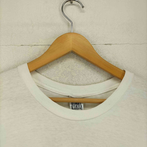 ヴィジョンストリートウェア VISION STREET WEAR 1986 USA製 袖裾シングル 両面プリントクルーネックTシャツ メンズ M