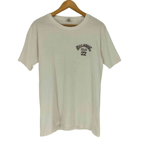 ビラボン BILLABONG 90s USA製 袖裾シングル クルーネックTシャツ メンズ S