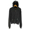 ファッキンオーサム FUCKING AWESOME Zippers Hoodie Washed Black ジッパー フーディー ジップアップ パーカー ウォッシュド ブラック メンズ import:M