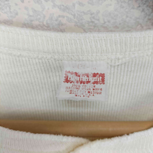 ヘルスニット Healthknit 70-80s USA製 ヘンリーネック L/S カットソー メンズ S