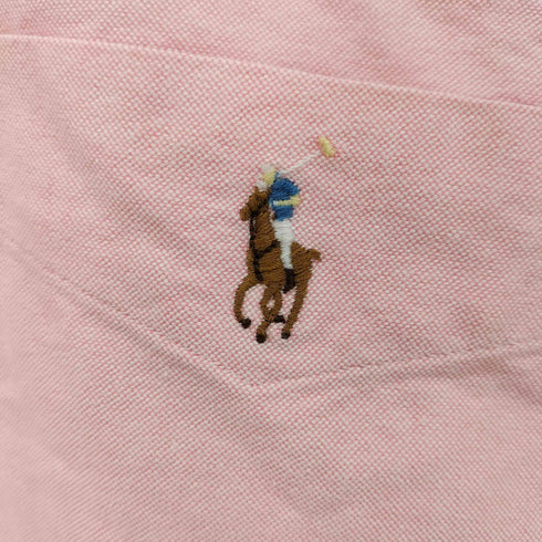 ラルフローレン RALPH LAUREN ポニー 刺繍 半袖 ボタンダウン シャツ メンズ import:S
