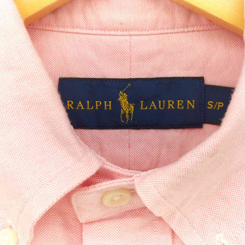 ラルフローレン RALPH LAUREN ポニー 刺繍 半袖 ボタンダウン シャツ メンズ import:S