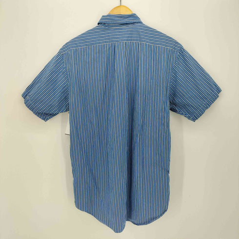 ラルフローレン RALPH LAUREN CLASSIC FIT ポニー 刺繍 ストライプ 半袖 ボタンダウン シャツ メンズ 15 1/2 M