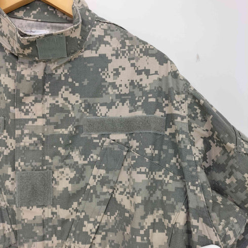 ユーエスアーミー U.S. ARMY 2005年会計 Army Combat Uniform Zipper Coat デジカモ リップストップコンバットユニフォームジャケット メンズ MEDIUM-X-LONG