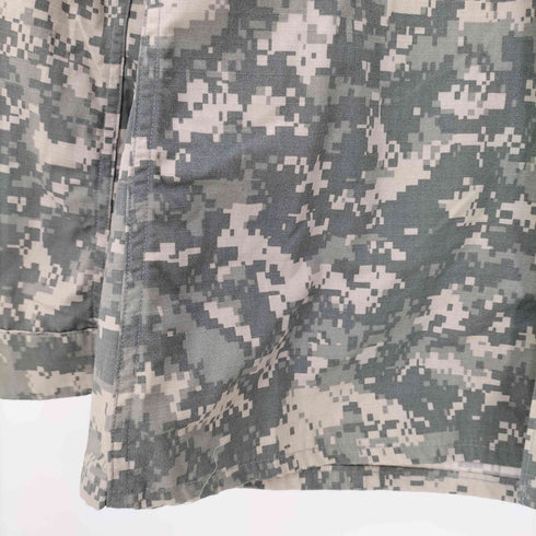 ユーエスアーミー U.S. ARMY 2005年会計 Army Combat Uniform Zipper Coat デジカモ リップストップコンバットユニフォームジャケット メンズ MEDIUM-X-LONG