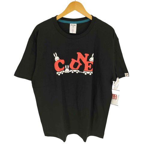 キューン CUNE ロゴ ウサギ プリント S/S Tシャツ メンズ JPN:L