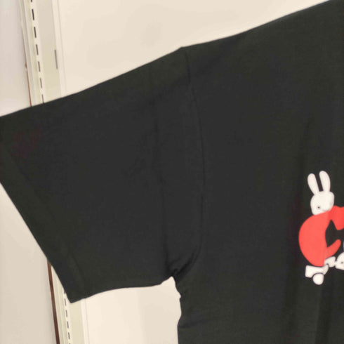 キューン CUNE ロゴ ウサギ プリント S/S Tシャツ メンズ JPN:L
