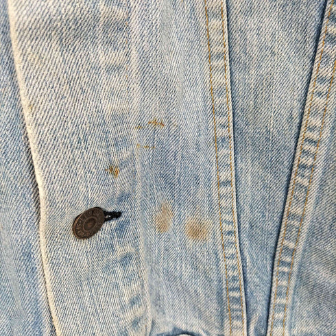 リーバイス Levis 70-80s USA製 70505-0213 ボタン裏529 スモールe 4th デニム トラッカージャケット メンズ 40