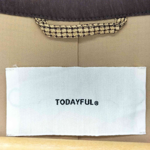 トゥデイフル TODAYFUL Georgette Check Combinaison レディース 36