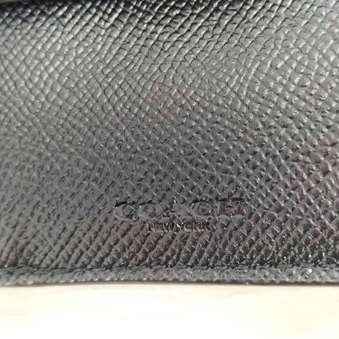 コーチ COACH レザー二つ折り財布 メンズ