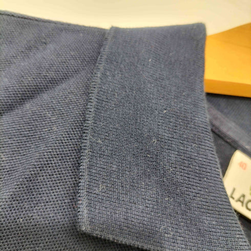 ラコステ LACOSTE 鹿の子 ワンポイント ロゴ 刺繍 ポロ ワンピース レディース EUR:40