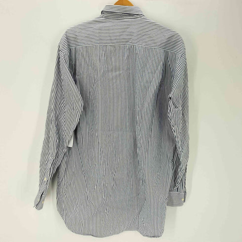 ユニクロ UNIQLO 90S OLD 紺タグ 襟芯 ストライプ シャツ メンズ JPN:XL