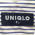 ユニクロ UNIQLO 90S OLD 紺タグ 襟芯 ストライプ シャツ メンズ JPN:XL