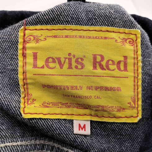 リーバイスレッド Levis RED LR TRUCKER JACKET LIGHTS GO OUT レッドタグ パフュームモデルインディゴ デニム トラッカー ジャケット メンズ import:M