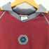 アディダス adidas 00S ラバー パフォーマンス ロゴ ドリルトップ ゲーム シャツ 2001年製 メンズ import:S