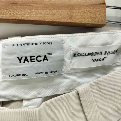 ヤエカ YAECA チノ 1タック ストレート パンツ メンズ US:32-33
