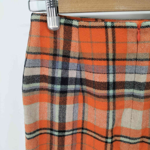ユナイテッドアローズ UNITED ARROWS MANTECO チェック タイトスカート レディース JPN:36