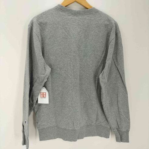 チャンピオン Champion ポケット 付き ガゼット クルーネック スウェット 袖目付き メンズ import:XL