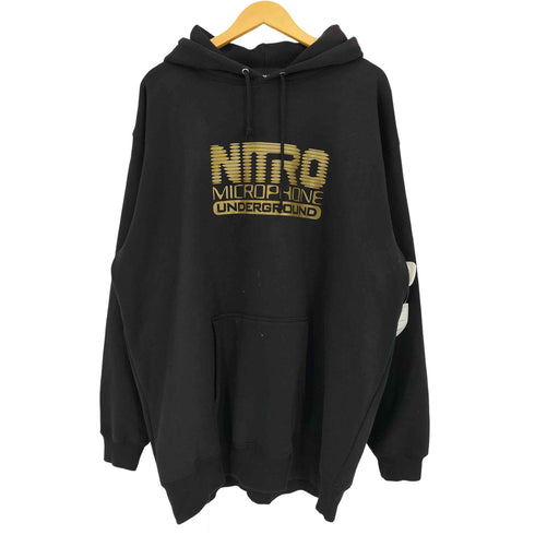 NITRICH SPECIAL FORCE LOGO SWEAT HOODIE GOLD メンズ XXL